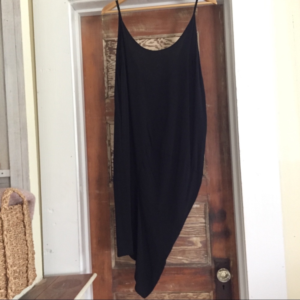 Olive Olivia Black silk dress, Small